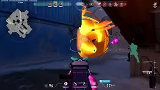 Valorant Gameplay | LOW CLIENT FPS STILL KILLING IT !!!!!