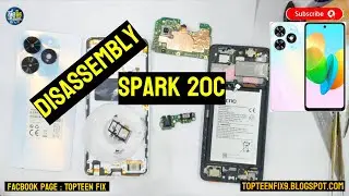 Tecno Spark 20C Disassembly 