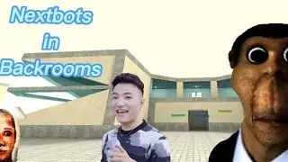 Играю в:Nextbots in Backrooms:Obunga