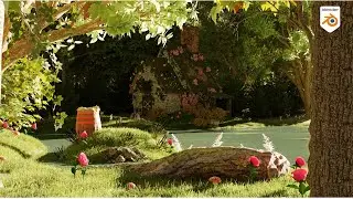 Forgotten Oasis - Made with blender