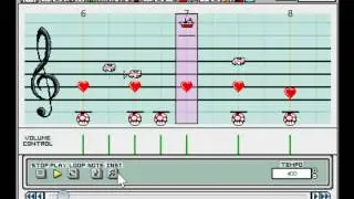 YIAY Theme in Super Mario Paint