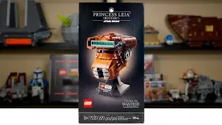 LEGO Star Wars 75351 PRINCESS LEIA (BOUSHH) HELMET Review! (2023)