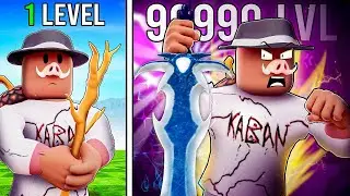 😱 From a branch to a god's sword in Roblox! + Fixplay!