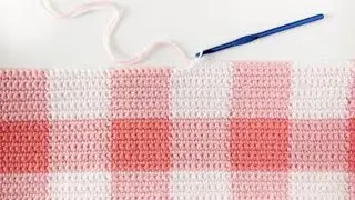 Crochet Gingham Stitch