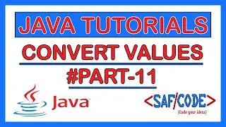 Convert Values - String to Integer and Integer to String in Java Part 11
