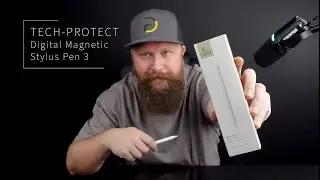Solidny Rysik do iPada za Ułamek Ceny Apple Pencil - Tech-Protect Digital Magnetic Stylus Pen 3