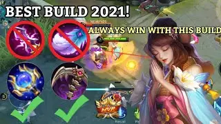 GUINEVERE BUILD TERSAKIT 2021! Win Every Game with Pure Mage Build! - Guinevere MLBB