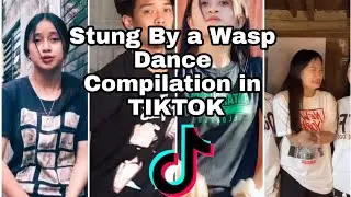 Stung by a Wasp Dance Compilation in TIKTOK