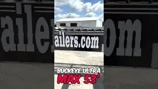 Check Out This INSANE Buckeye Ultra Max 53' Trailer #shorts #beastmode #buckeyetrailers 🤩💪