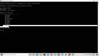 Database Table data read using eclipse, java programming, JDBC.