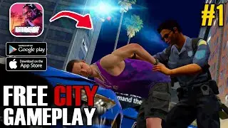 FREE CITY Mobile Gameplay Walkthrough - Low End Device