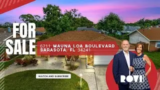 📍 ROVI Homes🚀 | Real Estate | 6711 Mauna Loa Boulevard, Sarasota 34241 | Jeff Polster and Linda Lobo