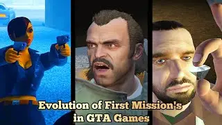 Evolution of First Mission's in GTA games