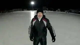 Как научиться кататься на коньках.