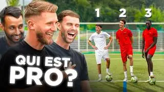 DEVINE qui est le FOOTBALLEUR PRO ?!