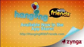 Hanging With Friends iPhone/iPod Launch Trailer