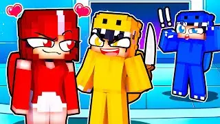 Acting SUS in Front of My CRUSH in Minecraft MM2…