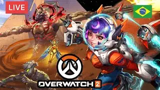 Overwatch 2 ao vivo do ps4 em HD - Temporada 12 - COMPETITIVO MAIN KIRIKO #06