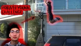 DRIVE BY DUNK CHALLENGE ON RICEGUM'S COURT! *NOT CLICKBAIT*