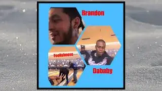 DaBaby Goes After Danileigh's Brother // At A Bowling Alley In A Slip And Slide Unfair Match.
