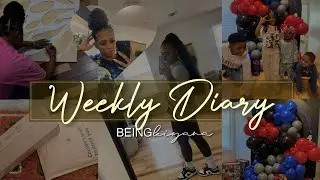 VLOG| Spend Some Days w/ Me, Jace Turns 4, New Hair, A Little Event Prep | BEINGkiyana