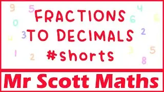Converting Fractions to Decimals 