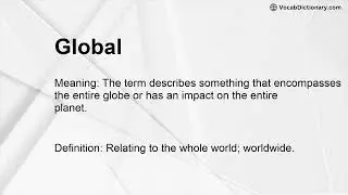 Global Meaning