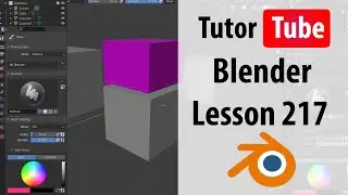 Blender Tutorial - Lesson 217 - Viewport Display