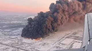 Пожар на складе WILDBERIESS в Москве