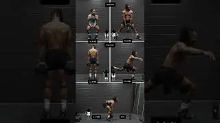 Big LEG day workout with dumbbells