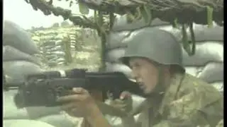 Russian army. The Chechen conflict. A clip
