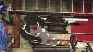 First bend with the Rogue fabrication bender.