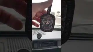 Автомобильный ароматизатор "Панда-самурай"