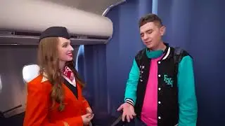Разные люди в Самолете!