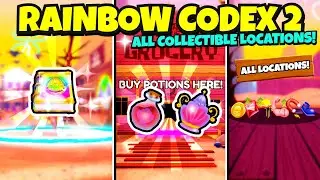 NEW WESTERN WORLD UPDATE! (All Collectible Locations, Rainbow Codex 2!) | Roblox SpongeBob Simulator