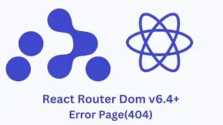 React Router Dom - Error page(404) رياكت بالعربي