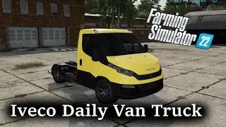 FS 22 Mods Iveco Daily Van Truck v 1.0