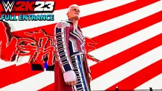 WWE 2K23 - Cody Rhodes FULL ENTRANCE