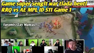 Reaksi Streamer RRQ vs Alter Ego MPL Id S11 Game 1