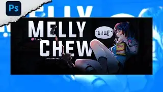 Speedart- Gamer Girl Twitch Header! (Anime)