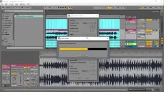 How to import, Export audio in Ableton Live