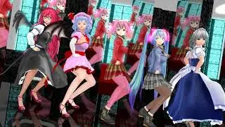 [ MMD ]美脚戦隊スレンダー / Sentai Slender Legs [HD 1280x720]