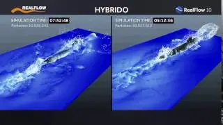 RealFlow 10: Hybrido Improvements - 2X Speed
