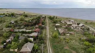 Село Дубовка Саратовской области - вид с высоты 5