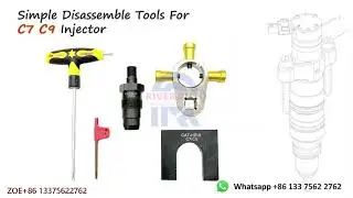 Catepillar C7 C9 injector dismounting tools #caterpillar#caterpillarC7C9