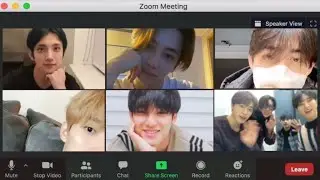 study with seventeen pt.1 | 1hour zoom study session ASMR