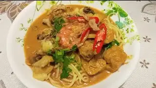Kuah Mee Kari sedap dan mudah disediakan