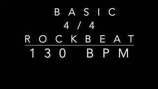130 BPM BASIC 4:4 ROCK BEAT