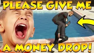 I dropped money for players in GTA online (GTA 5 Mods)