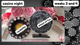 CASINO NIGHT! | Vacation Savings Fund | 2022 Saving Challenges - Games: Roulette | Wheel of Fun